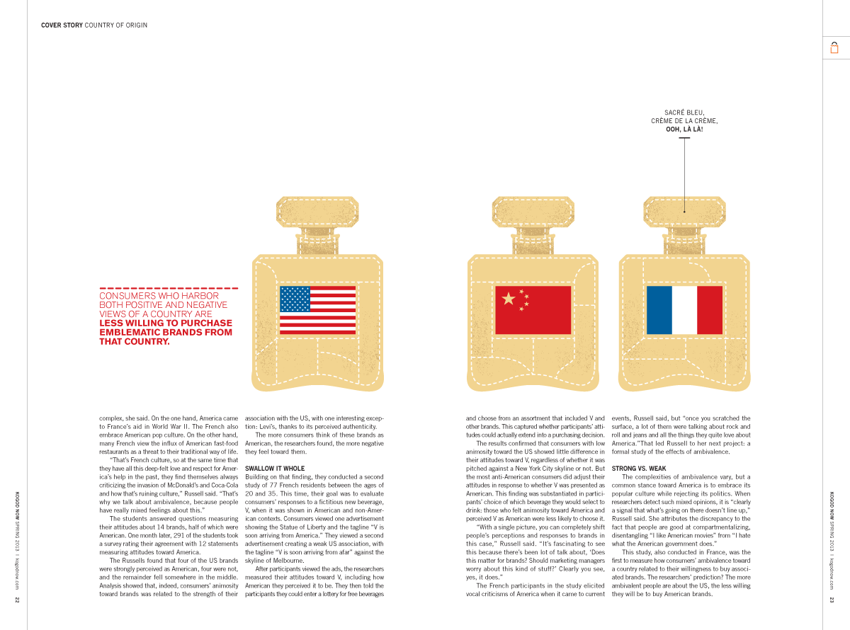 Neue Now Design Co / Dave Kriebel / American University Kogod School of Business / Kogod Now Country of Origin Editorial